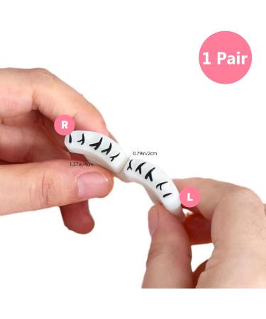 Eyelash Stamps Tool Bottom Lash Extension Bottom Lashes Manhua Lashes Eyelash Stamp For Beginner 1 Pair Diy Natural Long Lasting Lower Lash Stamp For Makeup Eyelash Stamps Tool For Woman Girls White Style 1 - Buy Online on GoSupps.com