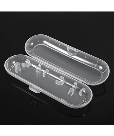ROSENICE Transparent Toothbrush Holder & Travel Bag for Oral-B Electric Toothbrush - Portable Protection & Hygiene - Buy Online on GoSupps.com