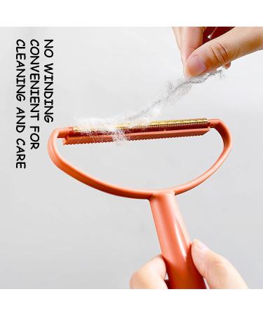 1Pc Portable Lint Remover - Manual Hair Removal Razor for Clothes Curtains & Sofa - Blue Sweater Defuzzer - Buy Online on GoSupps.com