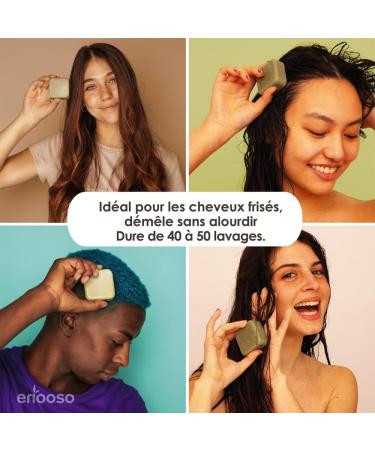 Apr s-shampooing solide d m lant pour cheveux secs et indisciplin s sans rin age - Lissant & Brillance avec huile de ricin et k ratine de chanvre - 100% Vegan Artisan Bio - Fabriqu en Italie - Buy Online on GoSupps.com
