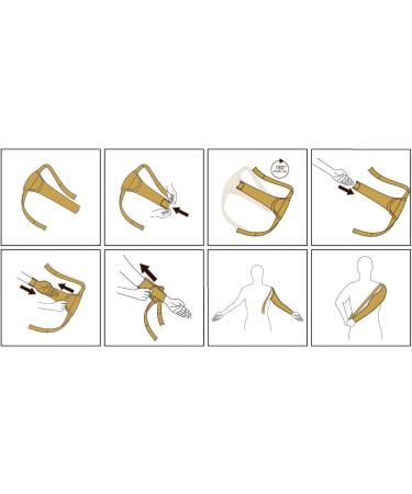 Lymphedema Arm Sleeve - Graduated Compression 20-30 mmHg for Swelling Blood Circulation & Support - Taiwan Excellence - Size M Beige - 1 PC - Buy Online on GoSupps.com