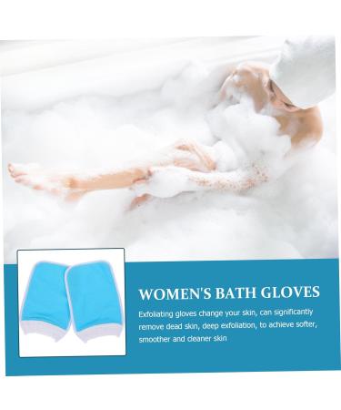 2pi ces de Bain et Serviettes Exfoliantes pour Corps Lot Utiliser Chez Soi pour Nettoyage Profondeur Bleu - Buy Online on GoSupps.com