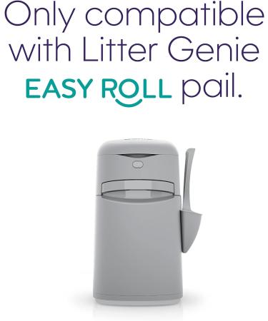 Litter Genie Easy Roll Continuous Refill Bags (1-Pack) | Multi-Layers of Odor-Barrier Technology | Includes 24 Bags - Buy Online on GoSupps.com
