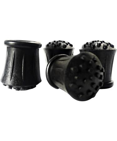 22mm Heavy Duty Rubber End Ferrules for Walking Stick, Crutches & Zimmer Frames (2 Pack) - Buy Online on GoSupps.com