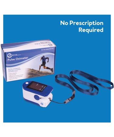 Roscoe Medical Finger Pulse Oximeter - Pediatric and Adult Oxygen Saturation Monitor for Sports and Aviation Use - Buy Online on GoSupps.com