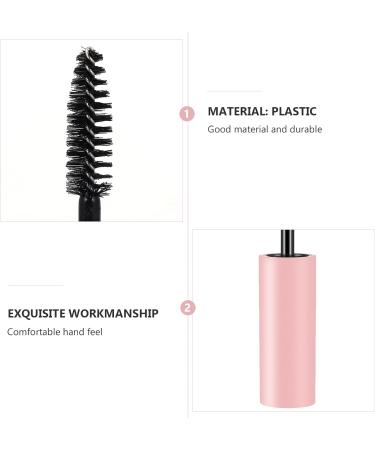 10pcs Mascara Empty Tube Clear Lash Mascara Refillable Tubes Diy Lips Lotion Plastic Travel Pink - Buy Online on GoSupps.com