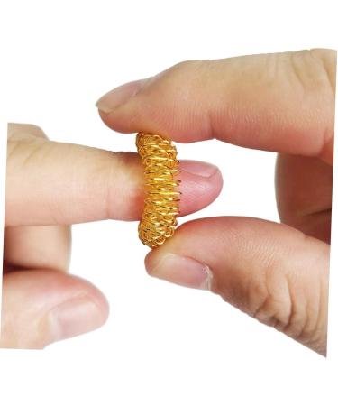 Clispeed Finger Massage Device - Stress Relief Fiddle Toy & Spiky Sensory Ring for Decompression & Acupressure Relief - Buy Online on GoSupps.com