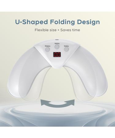 Nail Fungus Light Device for Discolored Nails - 470nm Blue & 905nm Infrared for Home Use Repair Multiple Toenails - Buy Online on GoSupps.com