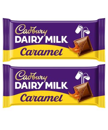 Milk Caramel Chocolate Bundle With Dairy Milk Caramel Chocolate Bar 120g (2 Pack)