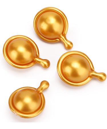 Professional Hair Care Vitamin Capsules for Moisturizing, Anti-Frizz, and Repair - Yellow Essential Oil - Buy Online on GoSupps.com