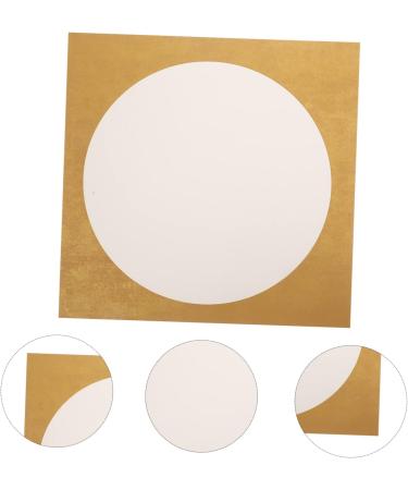 NUOBESTY 10 Sheets Rice Paper Watercolor Paper Bulk Rice Picture Paper Painting Paper Thicken Drawing Paper Golden 33X33CM - Buy Online on GoSupps.com