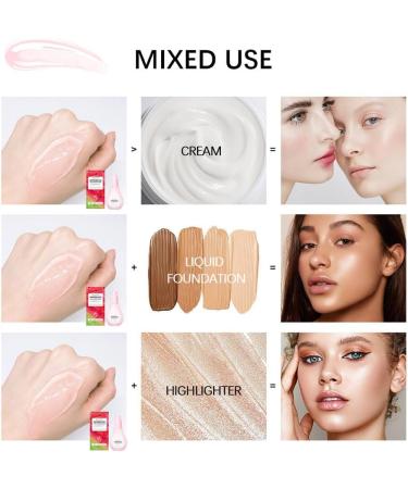 Watermelon Niacinamide Serum Hydrating Face Serum for Skin Care Facial Serum with Hyaluronic Acid & Watermelon Extract Brighten and Moisturizing Natural Glow Skin Serum Priming Liquid Highlighter - Buy Online on GoSupps.com