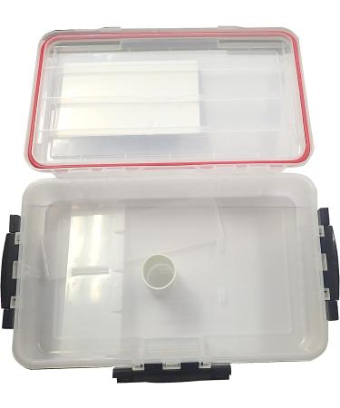 Plano Waterproof Stowaway Tackle Box Clear 14 x 9 x 2.88 - Durable Storage Solution - Buy Online on GoSupps.com