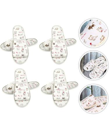 Exceart Spa House Shoes | Imitation Linen Breathable Comfortable & Durable | Portable Children s Slippers for Home & Hotel - Buy Online on GoSupps.com