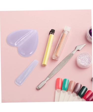 POPETPOP 1pc Nail Stickers Acrylic Nail Molds Nail Decoration Resin Nail Manicure Practice Nail Printing Nail Bending Resin Molds Nail Embossed Mold Pentagram Purple 3d Metal Frame 5x5.5cm Purple - Buy Online on GoSupps.com