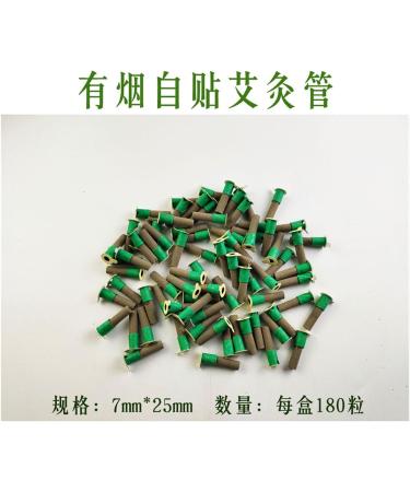 180 Pcs Moxibustion Sticks - Self-Adhesive Mini Moxa Tubes for Acupuncture Therapy | Chinese Moxibustion Stickers - Buy Online on GoSupps.com
