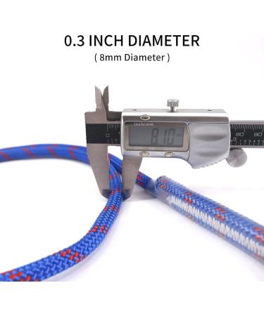 Newdoar 8mm (5/16) Prusik Sewed Eye-to-Eye - Durable High-Quality Climbing Rope for International Shipping - Buy Online on GoSupps.com