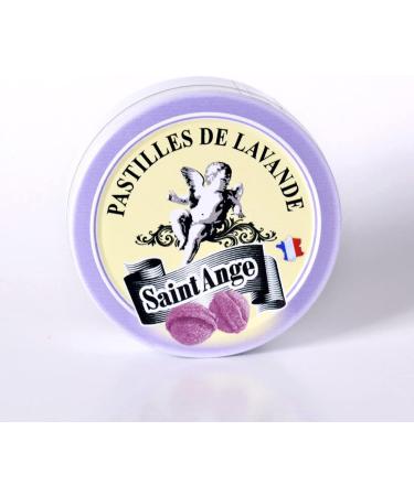 Pastilles Saint-Ange | Bonbons Traditionnels 100% Fran ais (Lavande) Lavande Petit - Buy Online on GoSupps.com