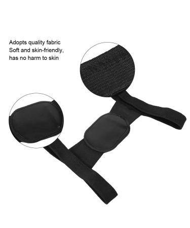 Adult Back Spine Support Brace | Hunchback Correction Belt & Posture Corrector | Neck & Shoulder Support (Small Black) - International Shipping Available - Buy Online on GoSupps.com