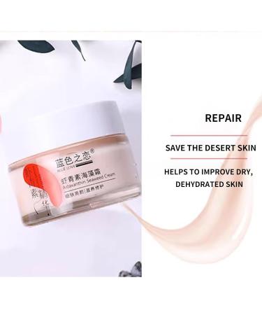 BLUE LOVE 3PC Astaxanthin Seaweed Face Cream for Men & Woman Anti-Aging Hydration Facial Moisturizer Skincare for All Skin Types Unscented 5.07 Fl Oz (Pack of 1) - Buy Online on GoSupps.com