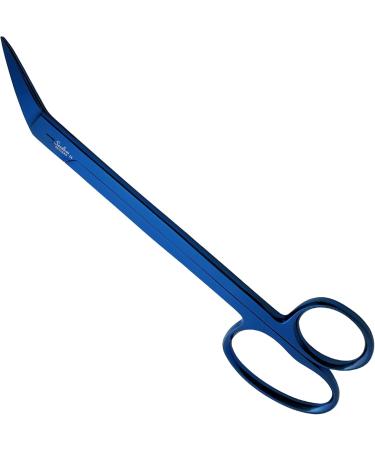 Toenail Scissors Extra Long 19 cm Stainless Steel with Micro Teeth (Blue..) - Buy Online on GoSupps.com