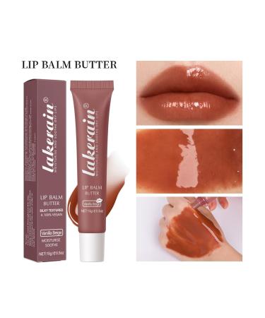 Ultimate Lip Butter Balm Set for Dry Cracked Lips | 100% Vegan Moisturizing & Hydrating | Day & Night Lip Mask | Vanilla Beige Poppy & Pink Sugar - Buy Online on GoSupps.com