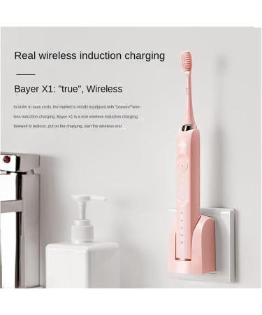BAIR X1 Electric Toothbrush Set - Sonic Rechargeable Soft Vibration Automatic - Pearlescent White - International Shipping Available - Buy Online on GoSupps.com