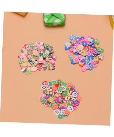 Healeved 3 Packs Nail Art Accessories Nail Art Decoration Flower Nail Art Slices Nails Decoration Animal Decor Appliques Embellishments Manicures Ornament Nail Art Supplies Fruit Filler - Buy Online on GoSupps.com