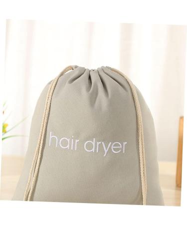 Baluue 16 Pcs Hair Dryer Storage Bag Storage Bags Hotel Drawstring Bag Portable Wash Bag Fabric Light Grey - Buy Online on GoSupps.com