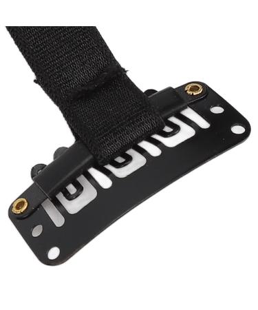 4pcs Facelift Bands with Clips | Elastic Facial Lift Belt for Eye Wrinkle Removal | Facelift Patch Straps for Hair (Black) - Buy Online on GoSupps.com