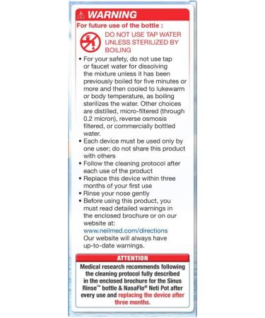 NeilMed SinuFlo Ready Rinse 8 fl oz - Pack of 1 | Nasal Rinse Solution - Buy Online on GoSupps.com