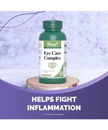 VORST Eye Care Supplement 90 Vegan Capsules | Contains Bilberry Lutein Zeaxanthin & Beta Carotene | Vision Complex for Eyesight & Dry Eyes | Powder Pills | Perfect for Adults (Including 50 plus) | 1 Bottle 90 count (Pack of 1) - Buy Online on GoSupps.com
