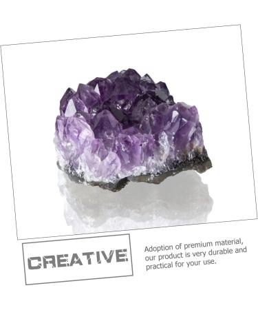 MAGICLULU 2pcs Natural Crystal Cluster Desktop Decor Natural Geode Cave Bare Stone Natural Minerals Uruguay - Buy Online on GoSupps.com