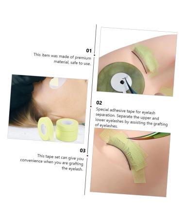 Balacoo 60 Rolls Eyelash Tape - Breathable Micropore Lash Extension Adhesive for Flawless Makeup - International Shipping Available - Buy Online on GoSupps.com