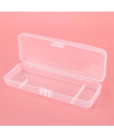 Double Storage Box for Men's Razors & Shaver Accessories - Transparent Plastic Holder Case - Buy Online on GoSupps.com