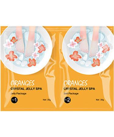 Bain de pieds p dicure pour pieds secs - Bain de pieds rajeunissant sels de bain de pieds pour femmes et hommes bain de pieds en gel e de | orange - Buy Online on GoSupps.com