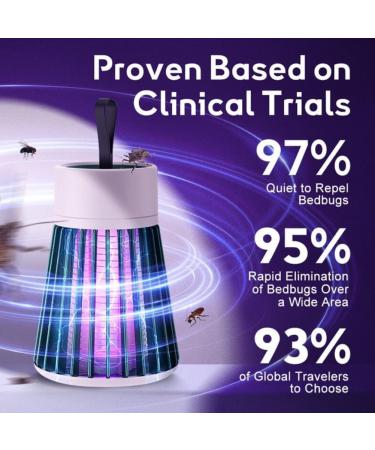 Mozzguard Zapper Zapper for Outdoor & Indoor USB Rechargeable Mosquito Killer Lamp with Uv Light Electric Fly Traps Insect Zapper for Home Backyard Garden Camping Bedbugs Heater Lantern (B Charge) B charge - Buy Online on GoSupps.com