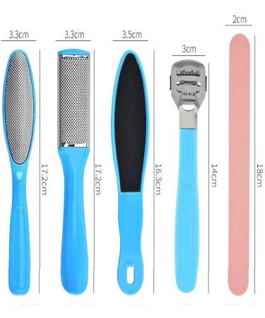 20-in-1 Professional Pedicure Foot Care Set | Stainless Steel Corn & Callus Remover | Best Foot Care Solutions - Buy Online on GoSupps.com
