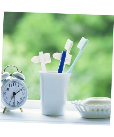 Minkissy 12 STK Double-Headed Toothbrush - Interdental & Denture Care Brush for Prothesis Cleaning | International Shipping Available - Buy Online on GoSupps.com