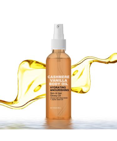 Generisch Body Oil Vanilla Cashmere Vanilla Vanilla Vanilla Cashmere Body Lotion Vanilla & Cashmere Lotion with Shea Butter + Jojoba Seed Oil to Hydrate and