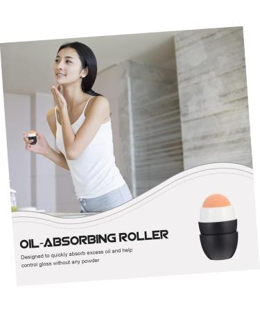 DOITOOL Volcanic Stone Oil-absorbing Ball Skin Care Tools Portable Face Roller Oil-absorbing Rolling Ball 5x3cm Black - Buy Online on GoSupps.com