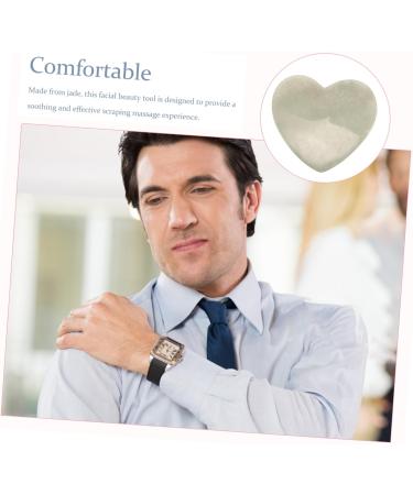 FOMIYES 4pcs Jade Scraping Board Gua Sha Stone Face Tool Jade Gua Sha Facial Tools Guasha Stone for Face 8.30X7.60X0.50CMx4pcs As Shownx4pcs - Buy Online on GoSupps.com