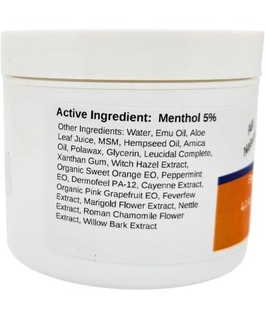 Buy Songline Duoflex Emu Oil Cream All Natural with Arnica & Menthol (1.8 oz) Fast International Shipping - Buy Online on GoSupps.com