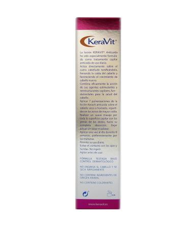 Buy Keravit Locion Anticaida Spray 125ml - International Shipping for Hair Loss Treatment - Buy Online on GoSupps.com