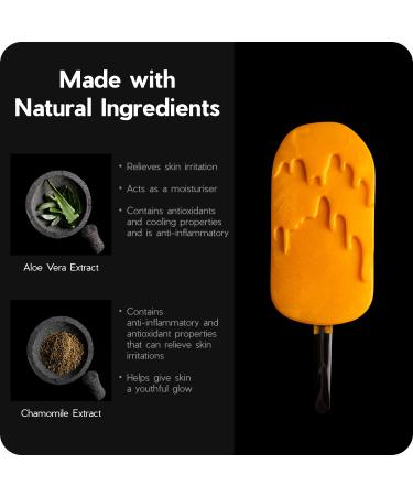Buy Wakse Orange Cream Hard Wax Pop - Premium Hair Removal Wax for Smooth Skin | Fast International Shipping - Buy Online on GoSupps.com
