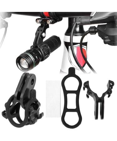 Vgeby Bicycle Flashlight Holder - Handlebar Mount with Rubber Band Ideal for Racing Bikes - Buy Online on GoSupps.com