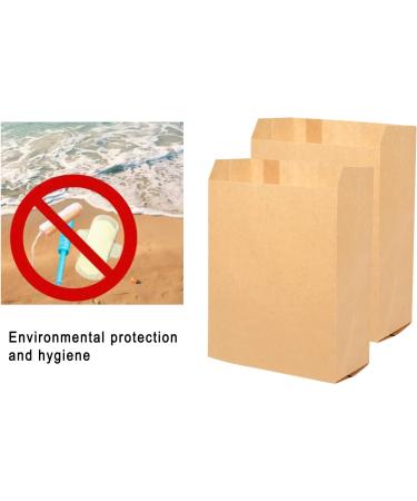 Small Paper Bags Feminine Hygiene Bags 100 Sanitary Disposal Bags Feminine Disposal Bags Used for Sanitary Napkins Cotton Slivers Desserts - Buy Online on GoSupps.com