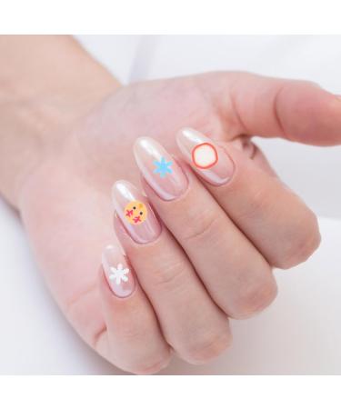  LALADEFIEE 2 Boxes Christmas Nail Art Decorations Soft Clay Elements for Natural Artificial Nails Easy to Apply for Manicure Salon Use - Buy Online on GoSupps.com