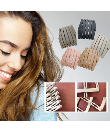 Compact Foldable Headbands - 5-Piece Set Retractable Pocket Hair Bands & DIY Accessories for Stylish Hair Hoops | International Shipping Available - Buy Online on GoSupps.com