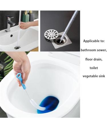 45/71CM Pipe Dredging Spiral Brush - Sink Drain & Bathroom Clog Remover Tool | Hair Catcher for Overflow Cleaning - Buy Online on GoSupps.com